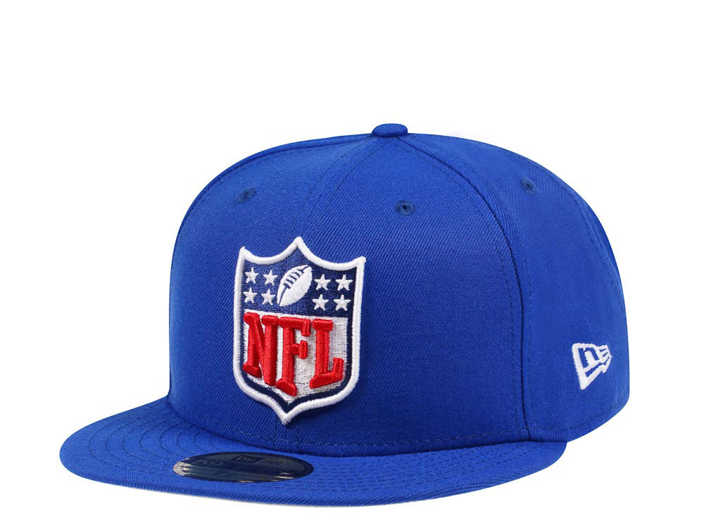 New Era NFL Shield Blue Edition 59Fifty Fitted Cap TOPPERZSTORE.CO.UK