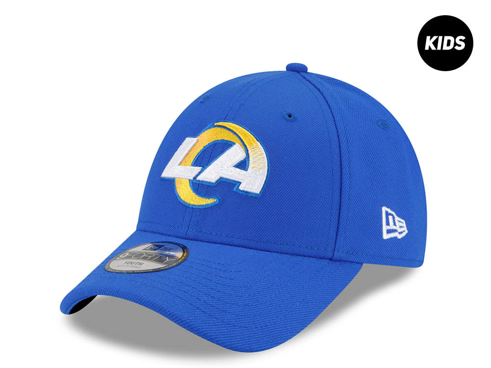 New Era Los Angeles Rams Blue Kids 9Forty Strapback Cap