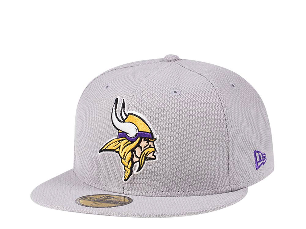 New Era Minnesota Vikings Diamond Tech 59Fifty Fitted Cap