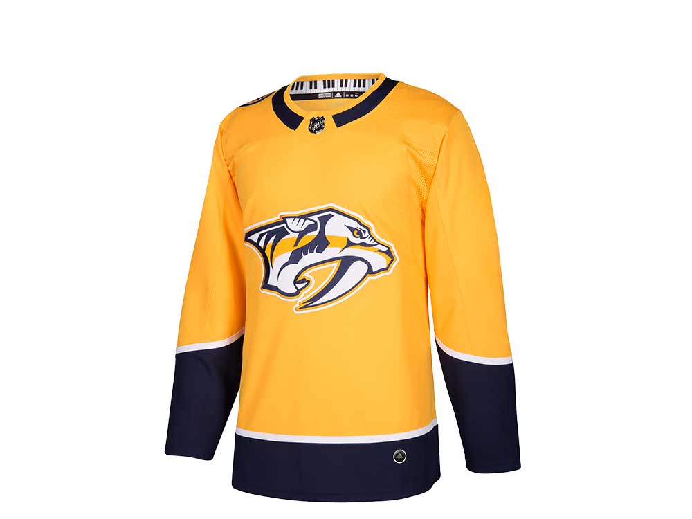 Adidas Nashville Predators Authentic Home NHL Jersey TOPPERZSTORE.CO.UK