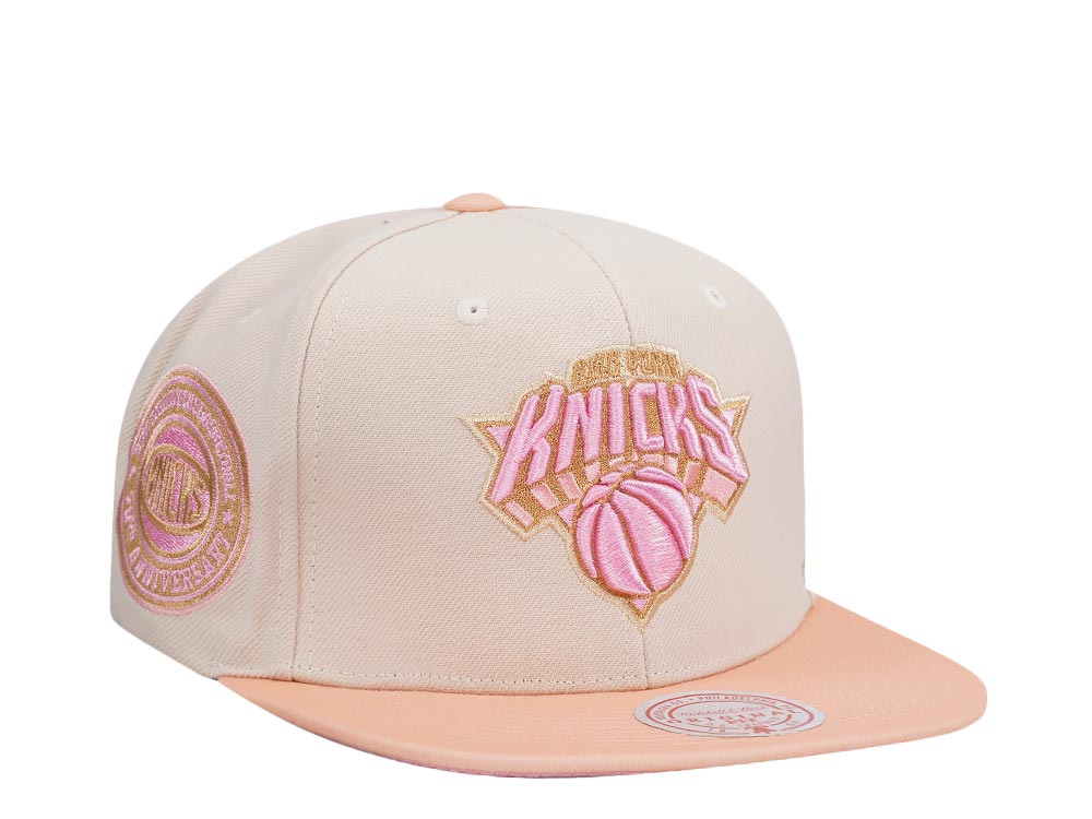 Mitchell & Ness New York Knicks 70th Anniversary Lovers Lane Two Tone Snapback Cap