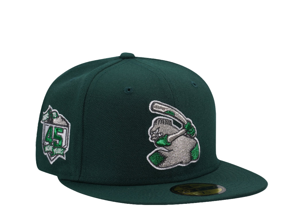 New Era Colorado Springs Sky Sox 45th Anniversary Dark Green Metallic Edition 59Fifty Fitted Hat