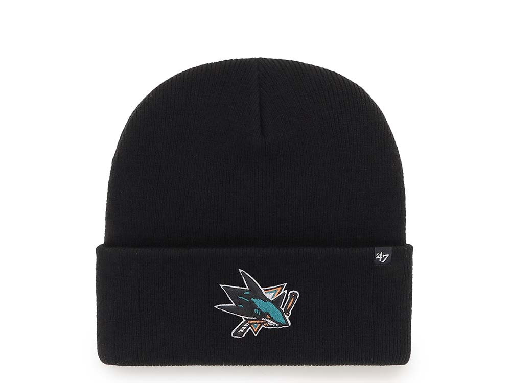 47 Brand San Jose Sharks Black Edition Cuff Knit