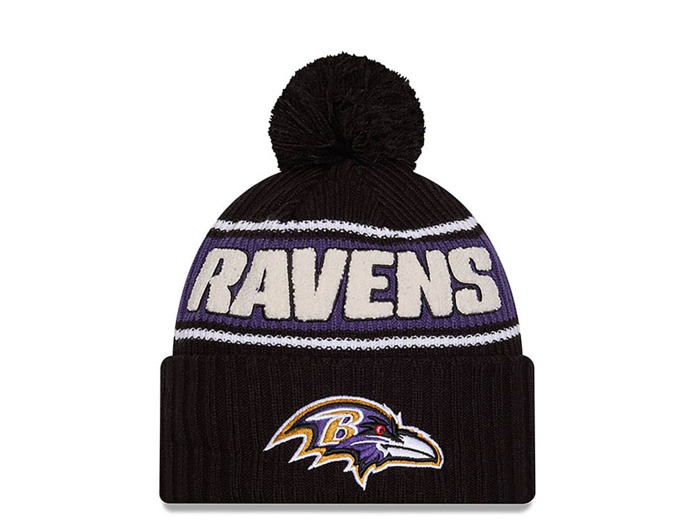 New Era Baltimore Ravens Sideline 2024 Knit