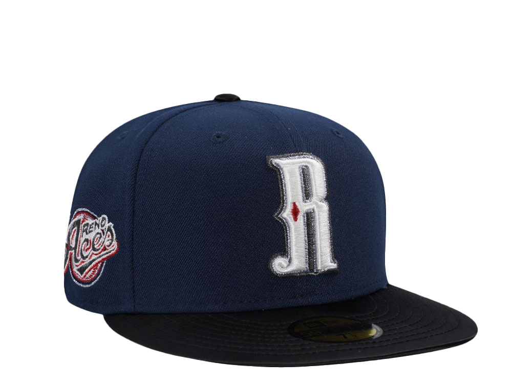 New Era Reno Aces Ocean Two Tone Satin Brim Edition 59Fifty Fitted Hat