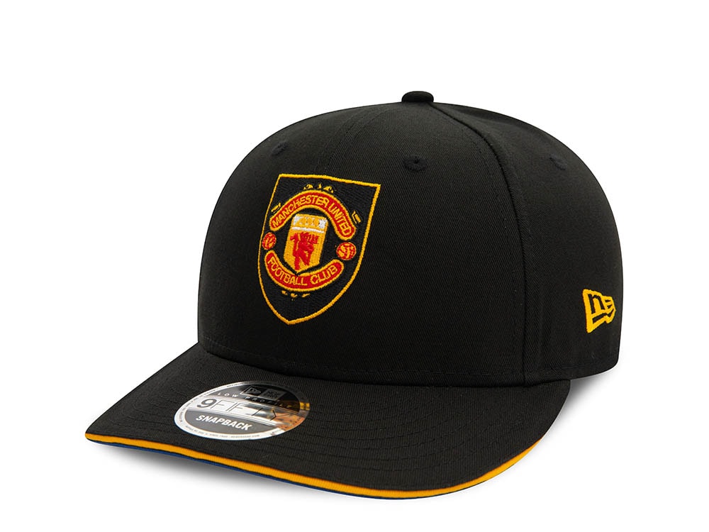 New Era Manchester United Black Low Profile 9Fifty Snapback Hat