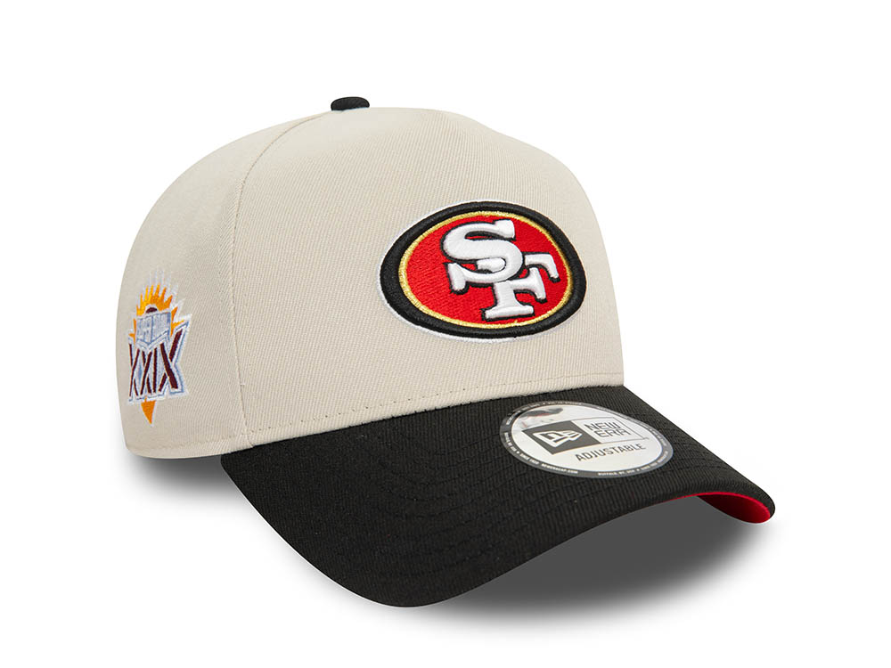 New Era San Francisco 49ers Super Bowl XXIX Chrome Two Tone A Frame Snapback Hat