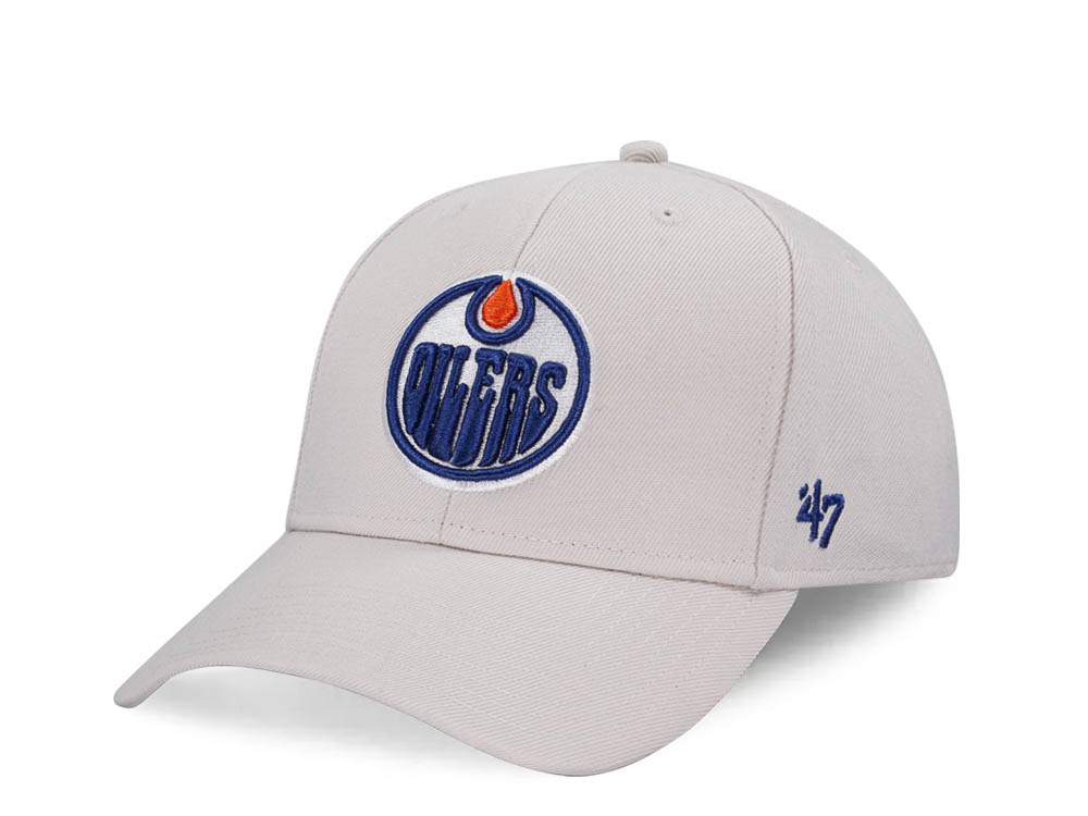 47Brand Edmonton Oilers Bone MVP Snapback Hat