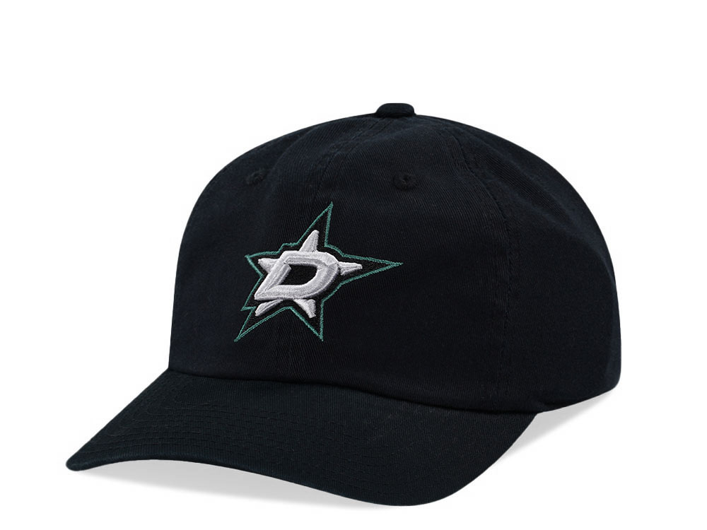 American Needle Dallas Stars Blue Line Black Snapback Hat