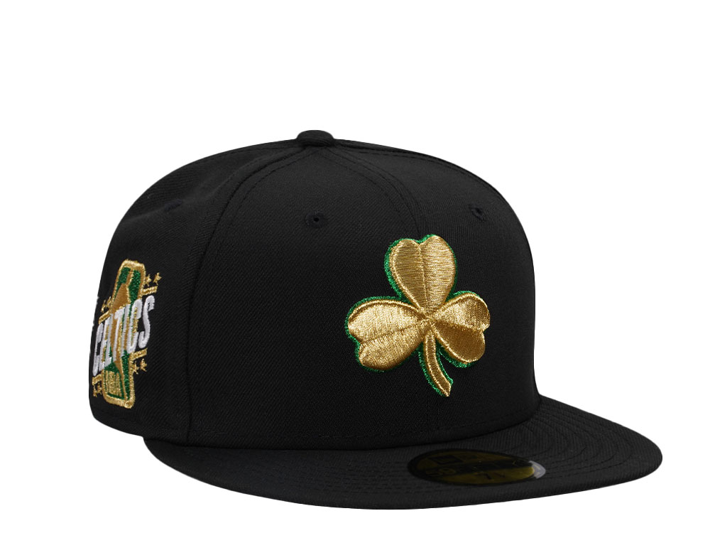 Shamrock fitted hat on sale