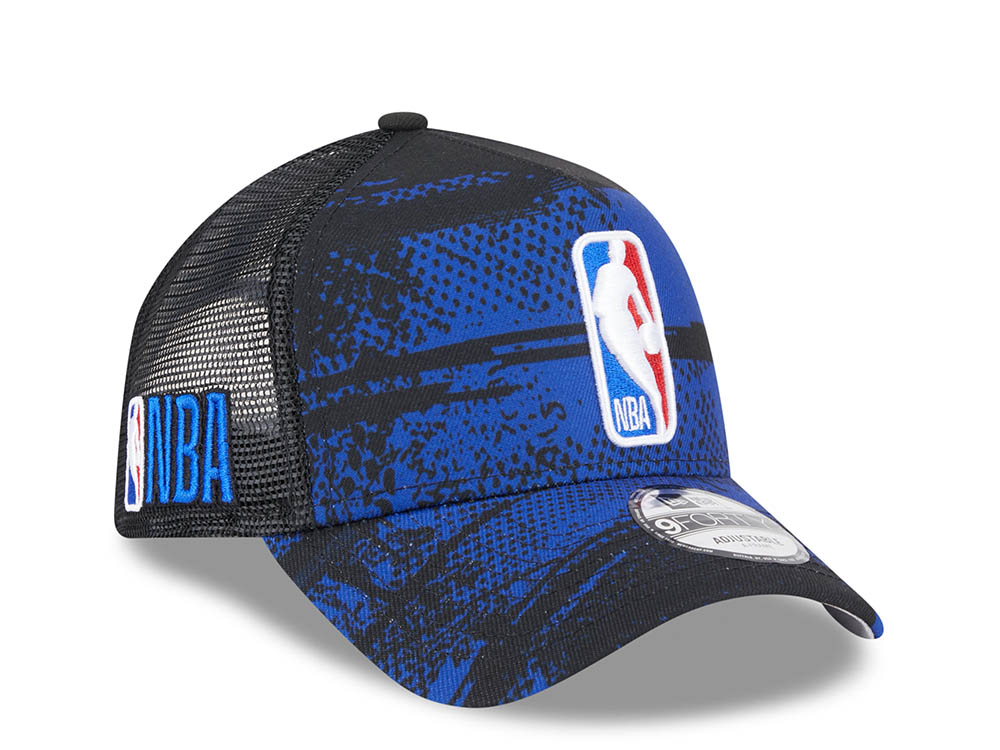 New Era LOGO NBA Tip Off 2024 Trucker 9Forty A Frame Snapback Cap