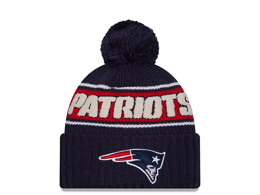 New Era New England Patriots Sideline 2024 Knit