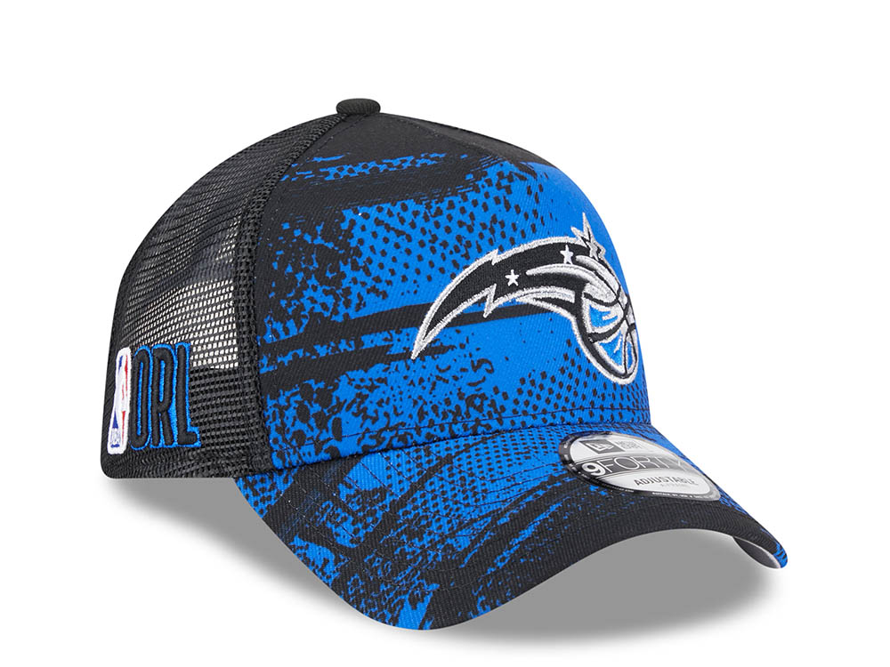 New Era Orlando Magic NBA Tip Off 2024 Trucker 9Forty A Frame Snapback Cap