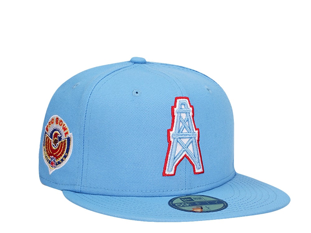 New Era Houston Oilers Pro Bowl Hawaii 1996 Edition 59Fifty Fitted Cap TOPPERZSTORE.CO.UK