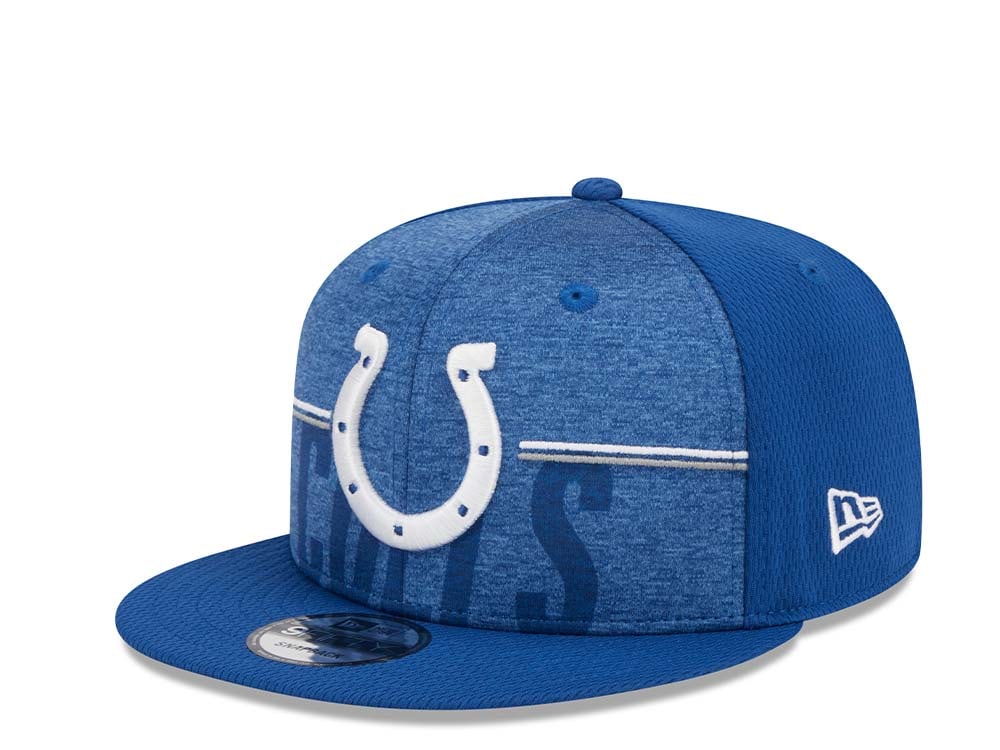 New Era Indianapolis Colts NFL Training Camp 23 Navy 9Fifty Snapback Cap