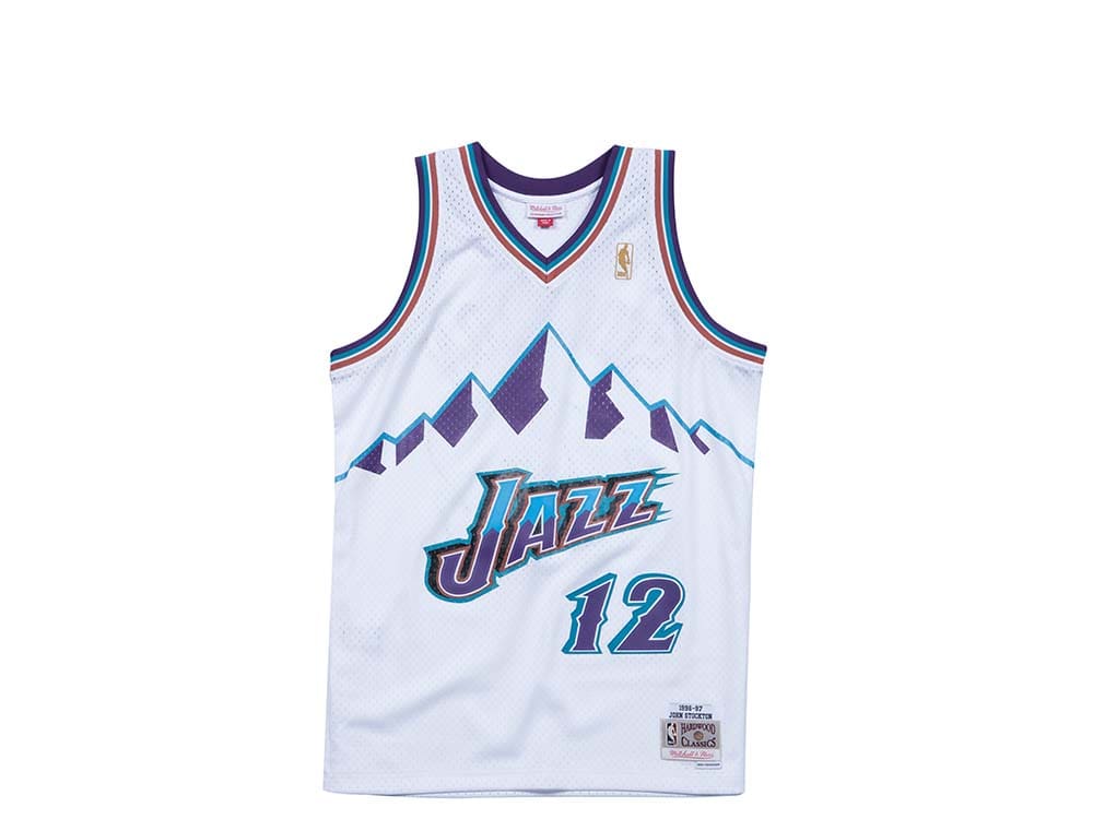 Mitchell Ness Utah Jazz John Stockton 2.0 1996 97 Jersey TOPPERZSTORE.CO.UK