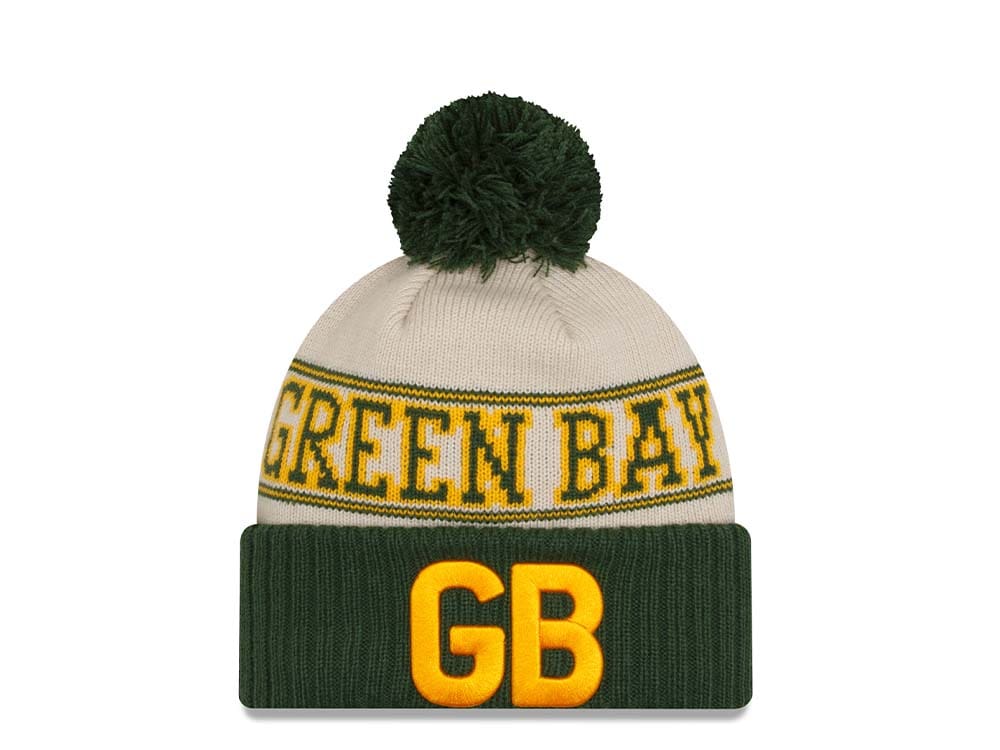 New Era Green Bay Packers Sideline 2023 Knit