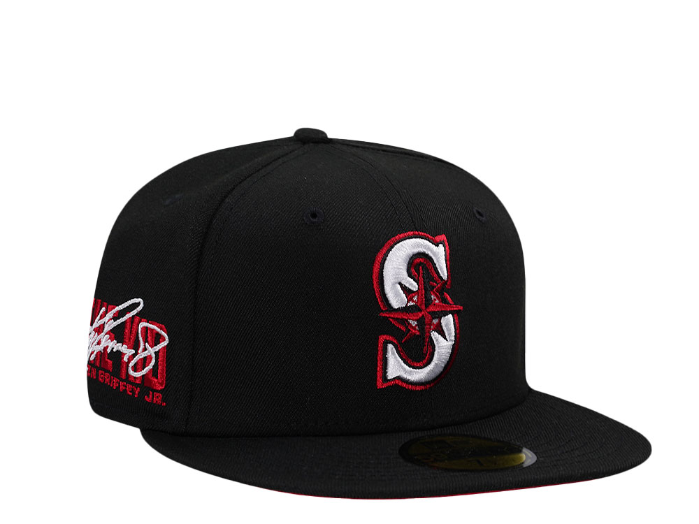 New Era Seattle Mariners The Kid Black and Red Edition 59Fifty Fitted Cap