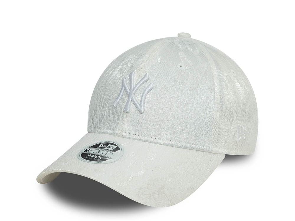 New Era New York Yankees Lace White Womens 9Forty Strapback Cap