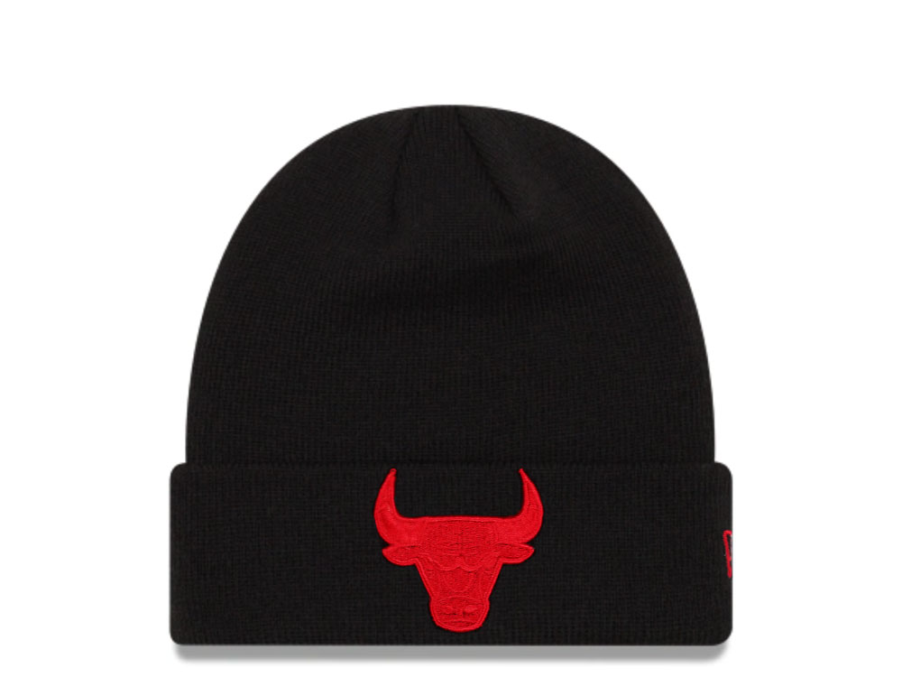 New Era Chicago Bulls Pure Red Logo Knit