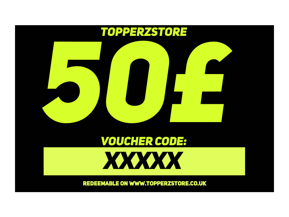 TOPPERZSTORE Voucher 50 GBP