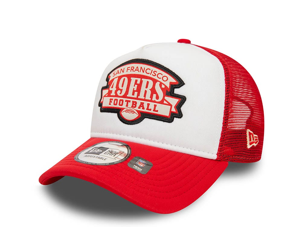 New Era San Francisco 49ers Classic Trucker A Frame Snapback Hat