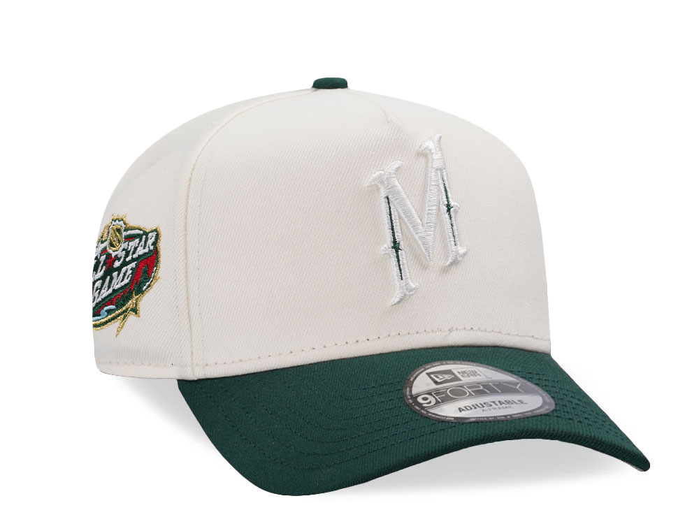 New Era Minnesota Wild All Star Game 2004 Chrome Two Tone Edition 9Forty A Frame Snapback Cap