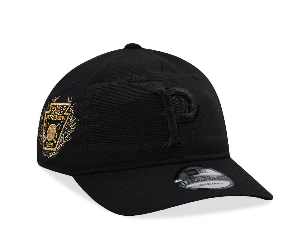 New Era Pittsburgh Pirates World Series 1925 Black Out Prime Edition 9Twenty Strapback Cap