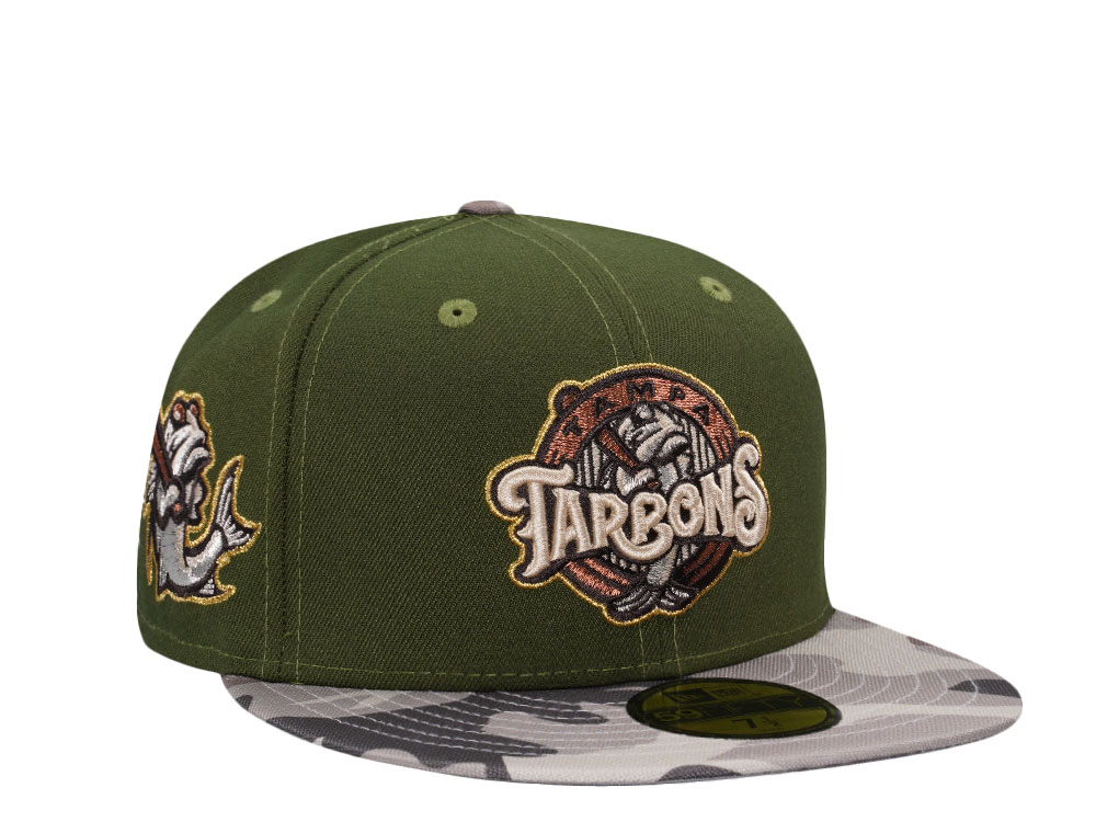 New Era Tampa Tarpons Outdoor Camo Two Tone Edition 59Fifty Fitted Hat