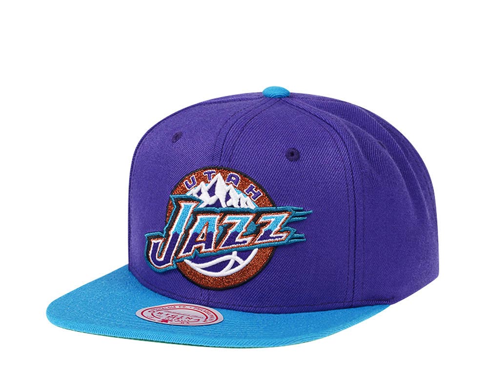 Mitchell & Ness Utah Jazz Team Two Tone HWC Snapback Cap