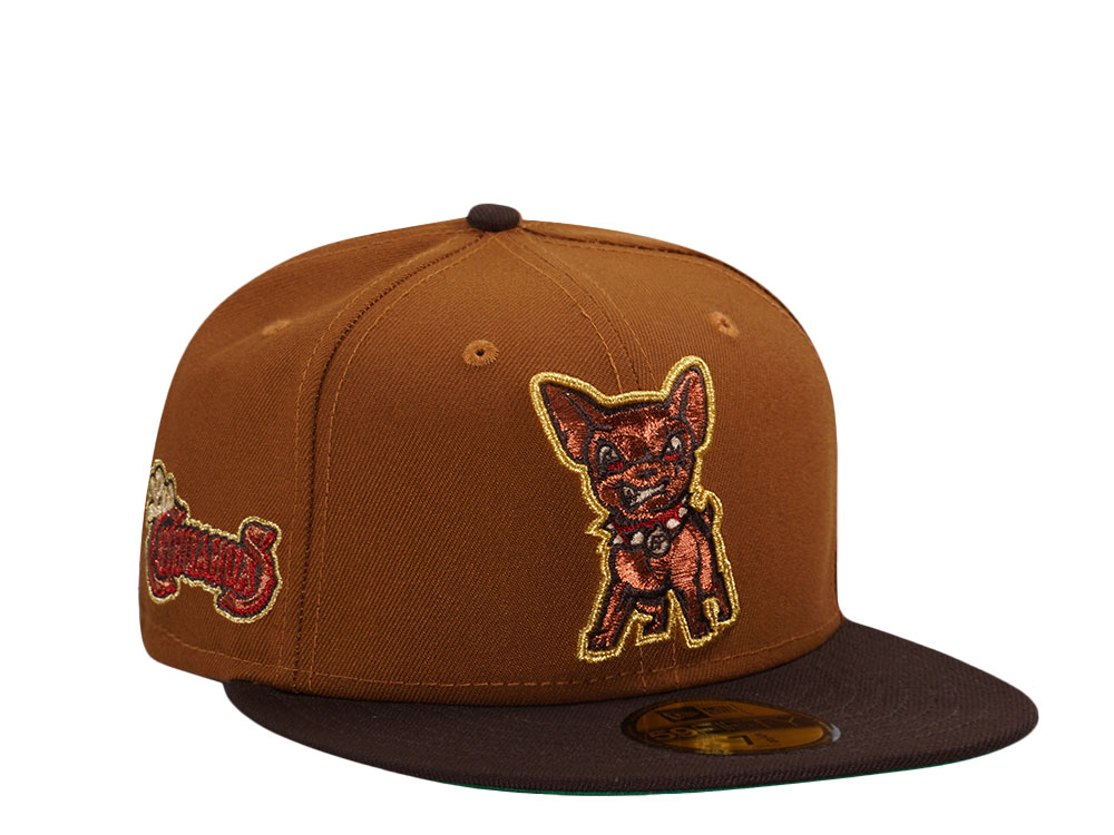 New Era El Paso Chihuahuas Bourbon Copper Two Tone Edition 59Fifty Fitted Cap