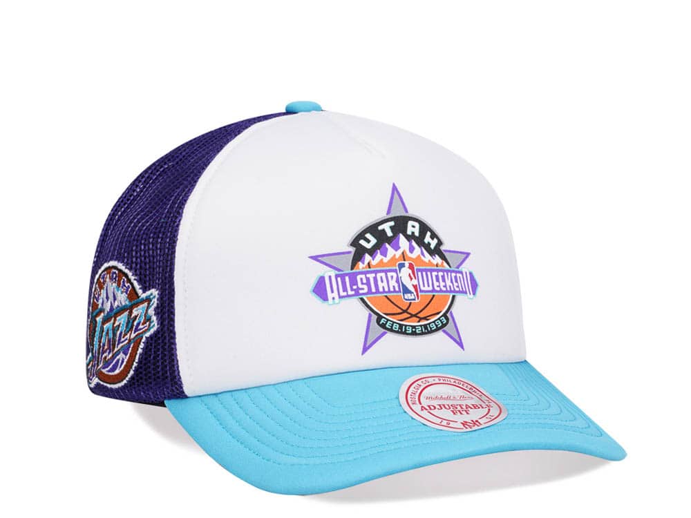 Mitchell & Ness Utah Jazz All Star 1993 Party Time Trucker Snapback Cap