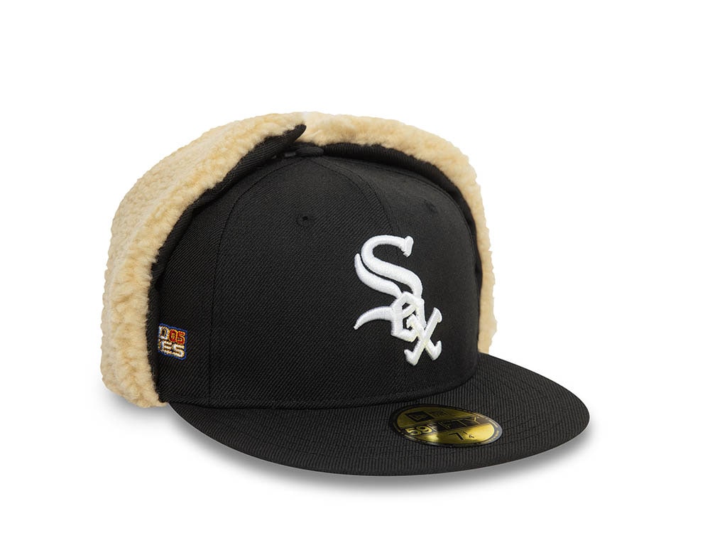 New Era Chicago White Sox World Series 2005 Edition Black 59Fifty Dogear Fitted Cap TOPPERZSTORE.CO.UK