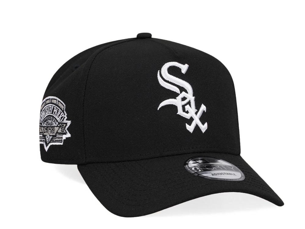 New Era Chicago White Sox Inaugural Season 1991 Black Classic Edition 9Forty A Frame Snapback Cap