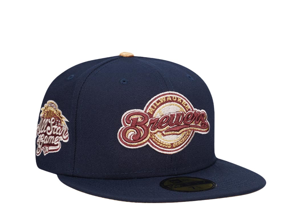 New Era Milwaukee Brewers All Star Game 2002 Cool Gold Edition 59 Fifty  Fitted Cap | TOPPERZSTORE.CO.UK