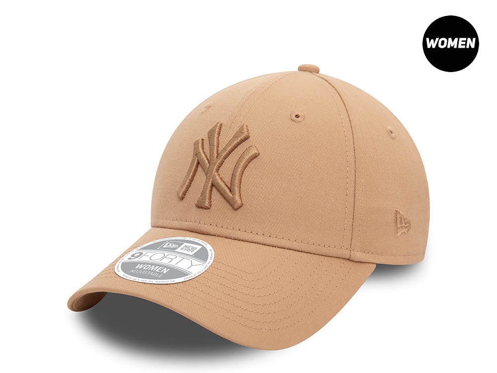 New Era New York Yankees League Brown Womens 9Forty Snapback Hat