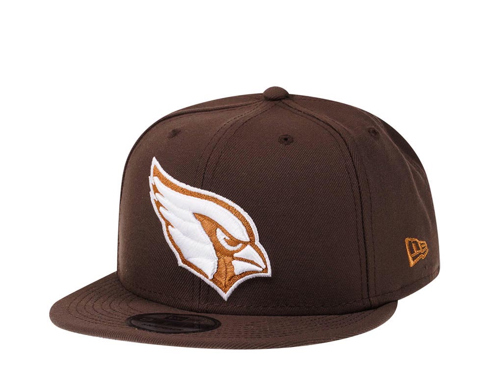 New Era Arizona Cardinals Brown Caramel Edition 9Fifty Snapback Cap