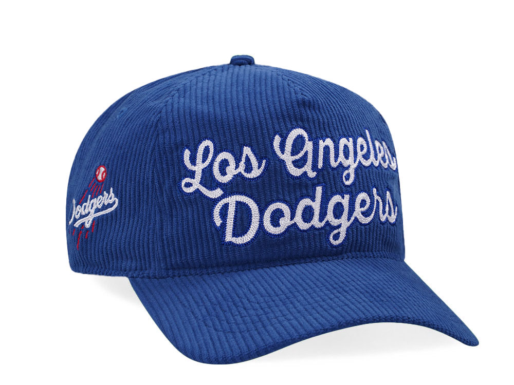 47Brand Los Angeles Dodgers Blue Chainscript 47 Hitch Snapback Cap