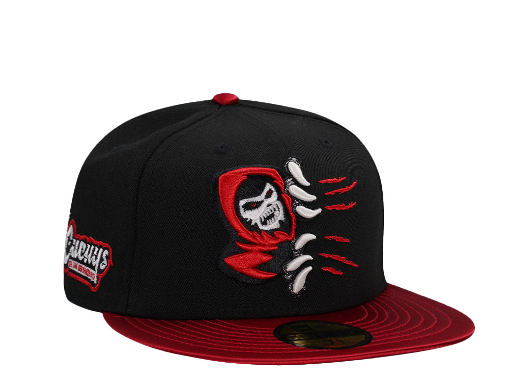 New Era Inland Empire Cucuys Horror Pack Glow Satin Brim Edition  59Fifty Fitted Cap