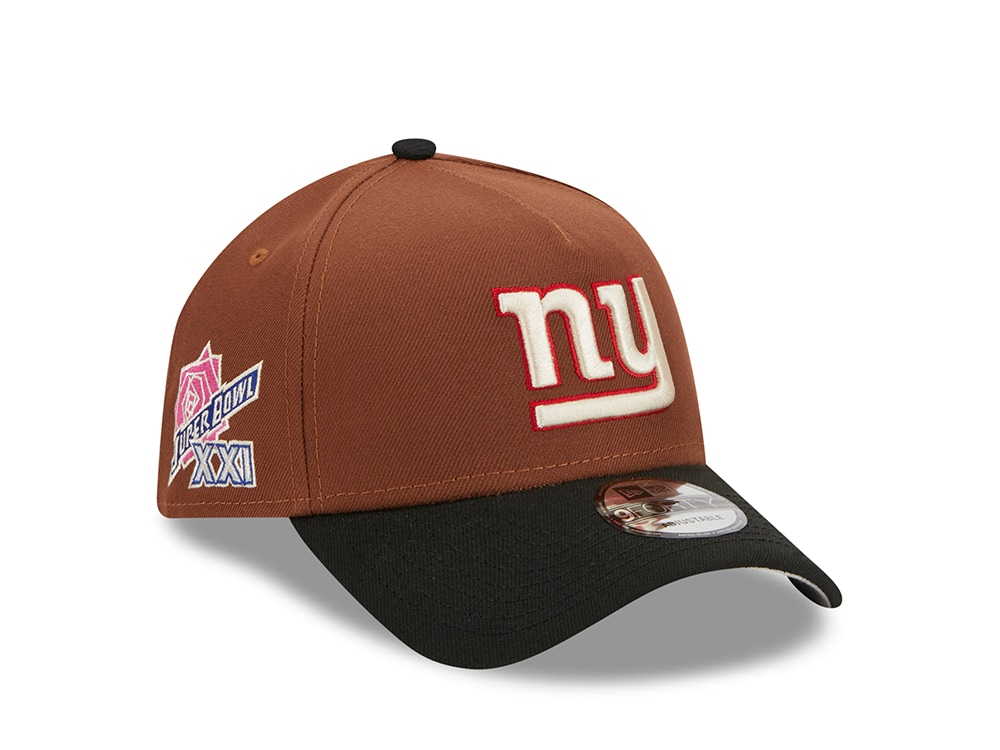 New Era New York Giants Super Bowl XXI Harvest Two Tone 9Forty A Frame Snapback Cap