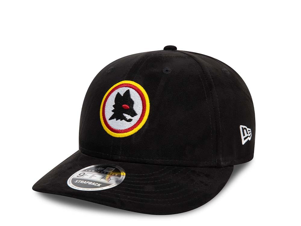 New Era AS Roma Black Low Profile 9Fifty Snapback Hat