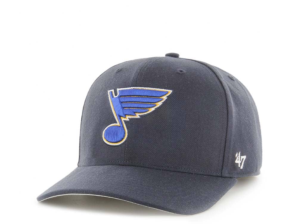 47Brand St. Louis Blues Classic DP Navy Snapback Hat