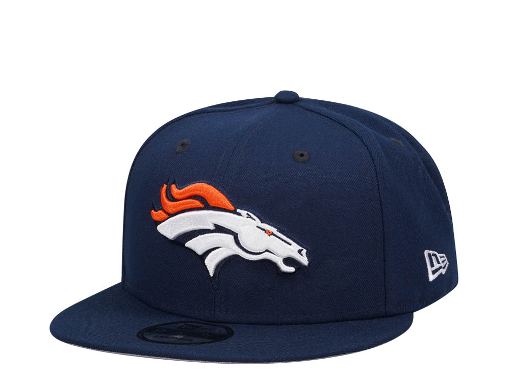 New Era Denver Broncos Navy Classic Edition 9Fifty Snapback Cap