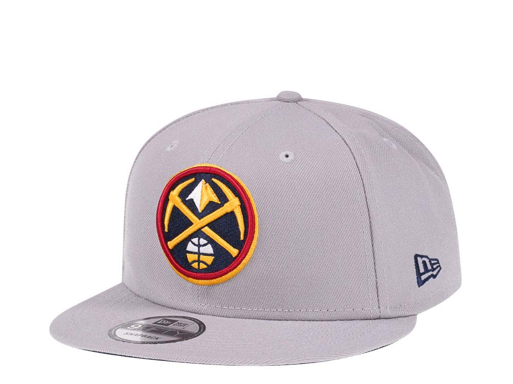 New Era Denver Nuggets Fresh Grey Edition 9Fifty Snapback Cap