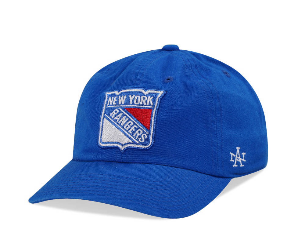 American Needle New York Rangers Ballpark Royal Strapback Hat