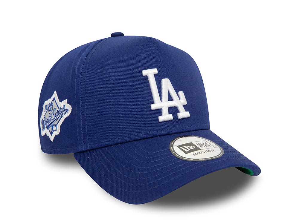 New Era Los Angeles Dodgers World Series 1988 Royal Blue A Frame Snapback Hat