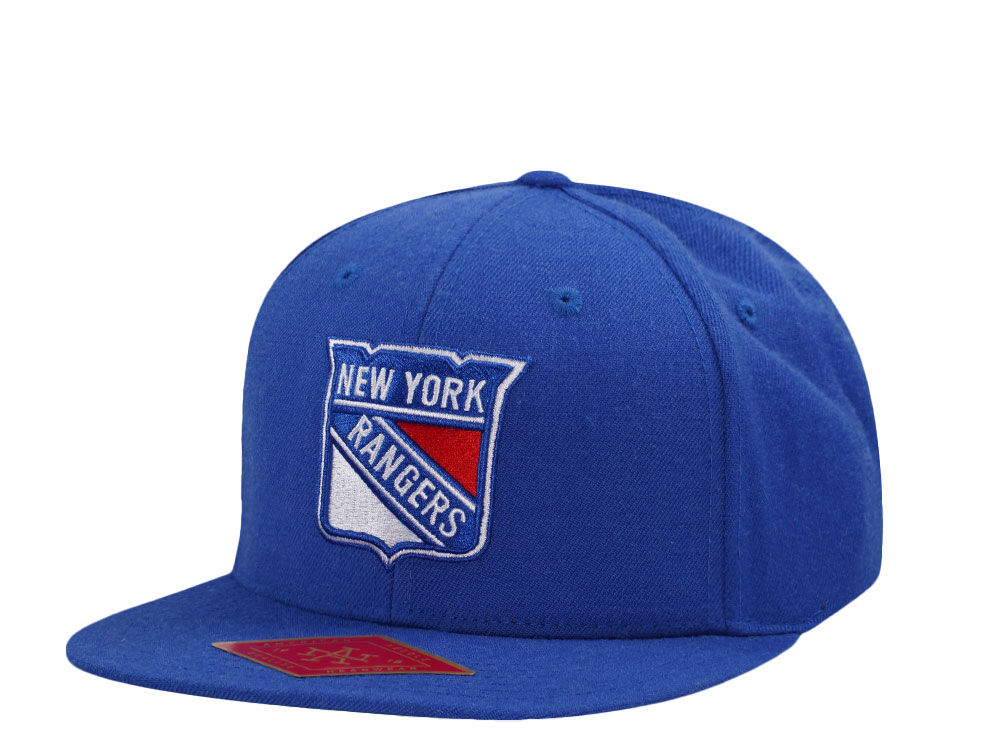 American Needle New York Rangers Blue Snapback Cap