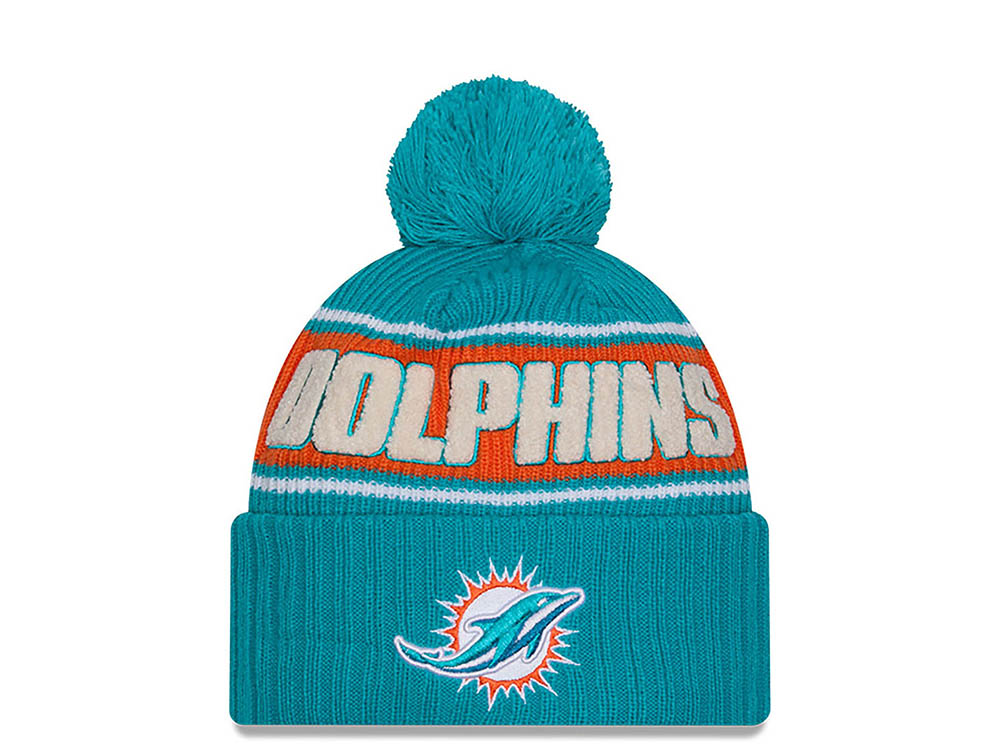 New Era Miami Dolphins Sideline 2024 Knit