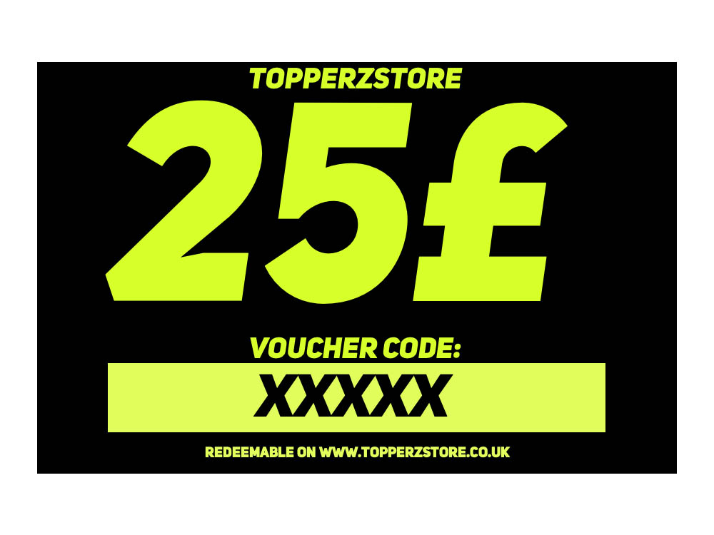 TOPPERZSTORE Voucher 25 GBP