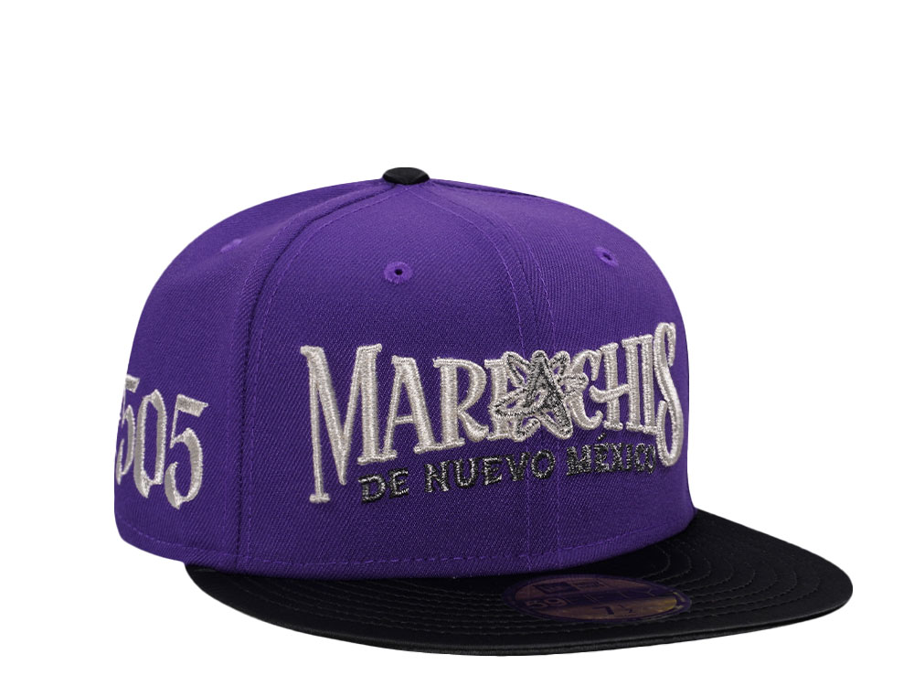 New Era Albuquerque Isotopes Mariachis Satin Brim Two Tone Edition 59Fifty Fitted Hat